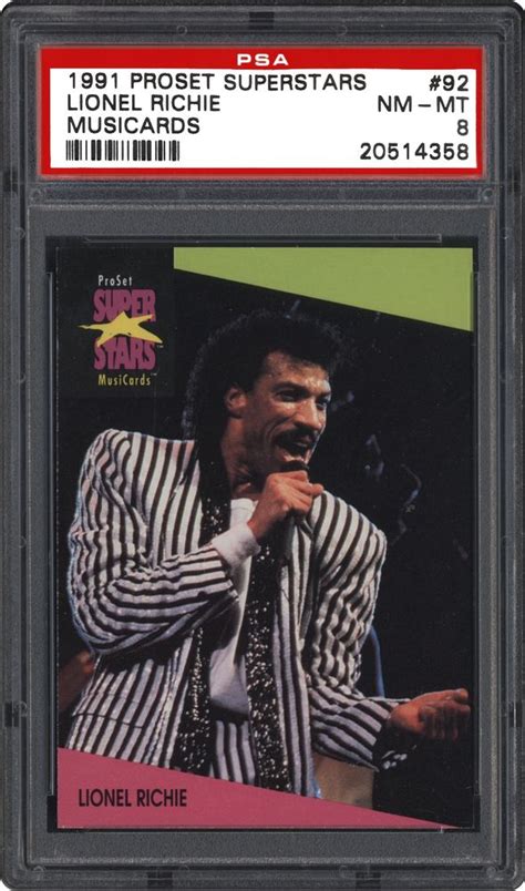 1991 Proset Superstars Musicards. Please keep in mind that, in some cases, PSA started recognizing certain varieties within specific sets long after the company began grading …